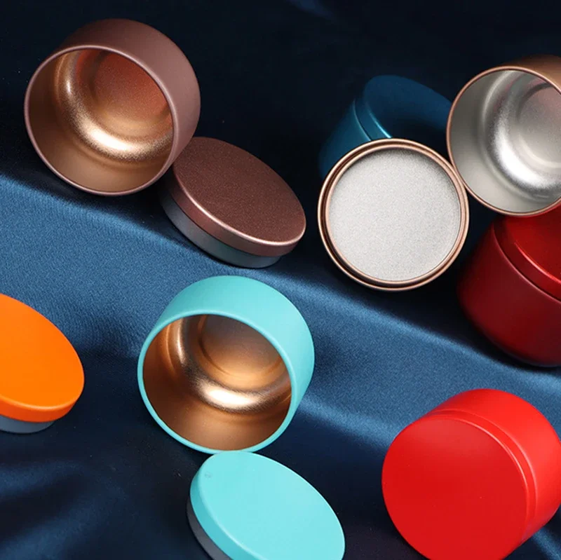 12pcs Round Candle Tin Metal T - огляд і ціна Tin Container Lid