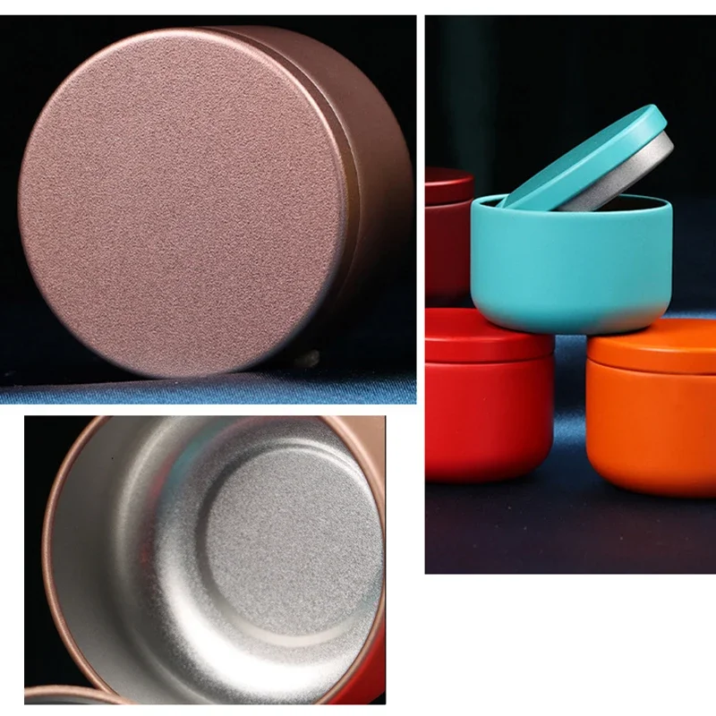 12pcs Round Candle Tin Metal T - огляд і ціна Tin Container Lid