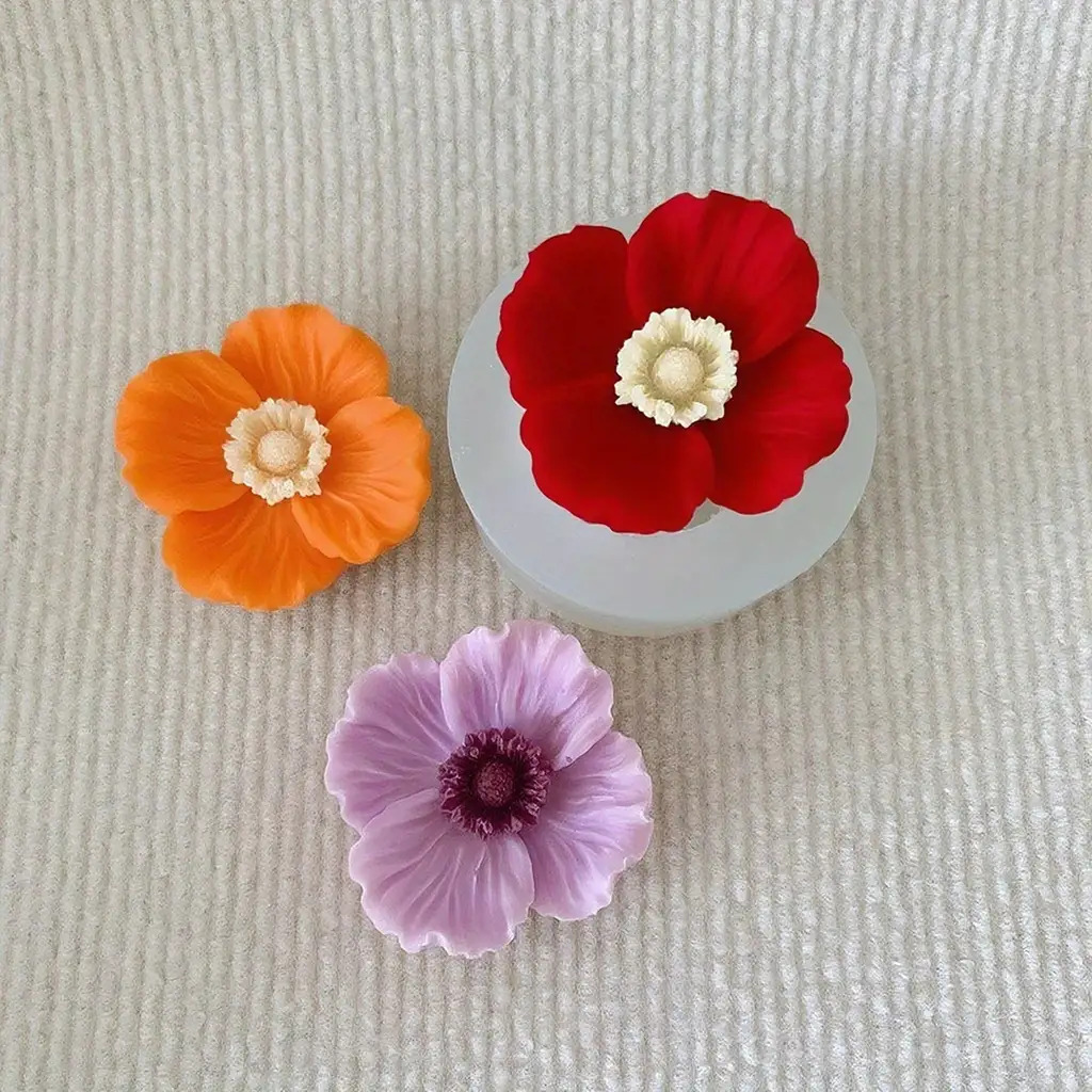 Flower Silicone Candle Mold, C - огляд і ціна Candle Making Jug