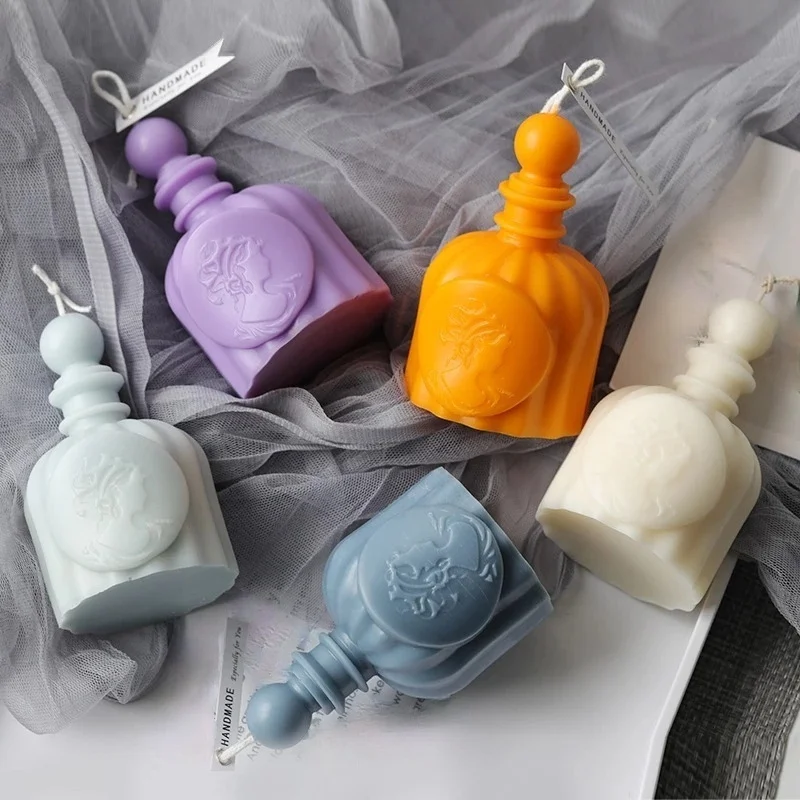 3D Perfume Bottle Silicone Can - огляд і ціна Candle Making And Perfume