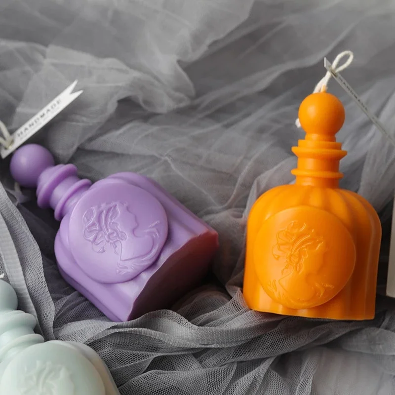 3D Perfume Bottle Silicone Can - огляд і ціна Candle Making And Perfume