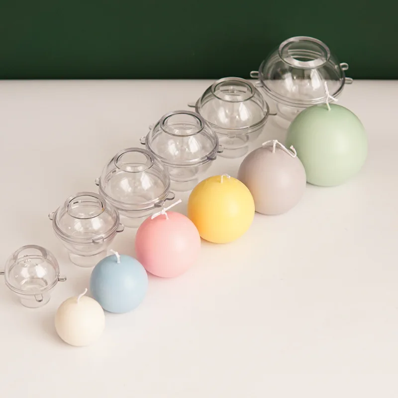 5-8cm Spherical Candle Plastic - огляд і ціна Candle Making Kits