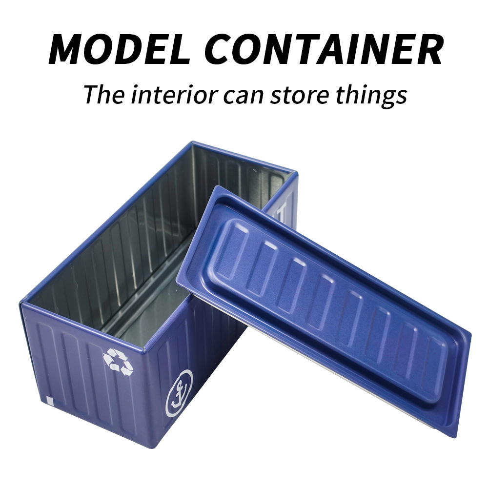 Container Shape Tin Box, Metal - огляд і ціна Tin Container Lid