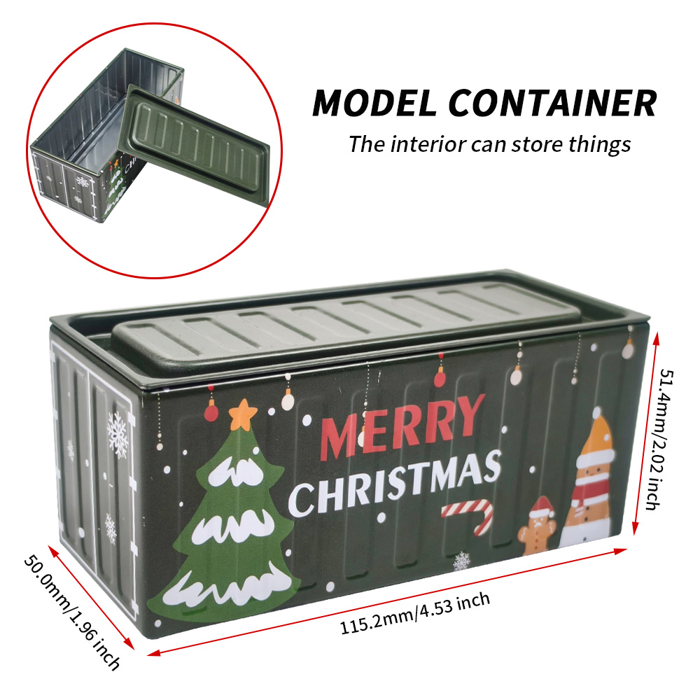Container Shape Tin Box, Metal - огляд і ціна Tin Container Lid
