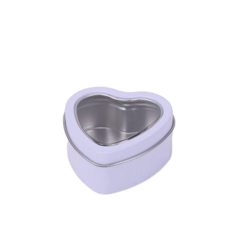 Creative Tinplate Heart Shape  - огляд і ціна Candle Making Jars With Lids